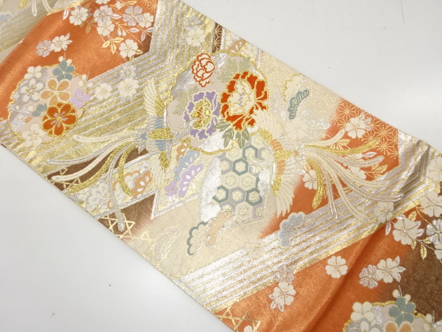 JAPANESE FUKURO OBI / WOVEN SNOWFLAKE